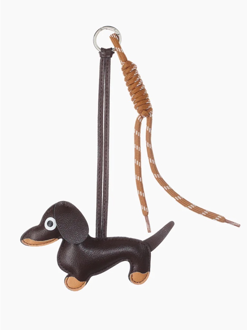 H&M dachshund charm keyring